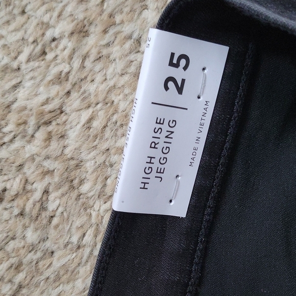 PacSun Black Distressed High Rise Jegging NWT - Picture 10 of 13